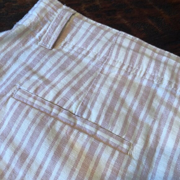 Gap Linen/Cotton Stripe Shorts 10P NWT - Picture 2 of 10